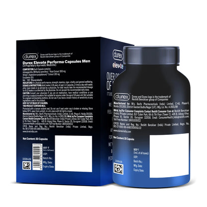 Durex Elevate Performa Shilajit - Buy 1 Get 1 Free