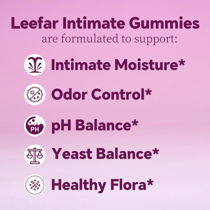 LEEFAR Her Juicy Feminine Probiotics Gummies