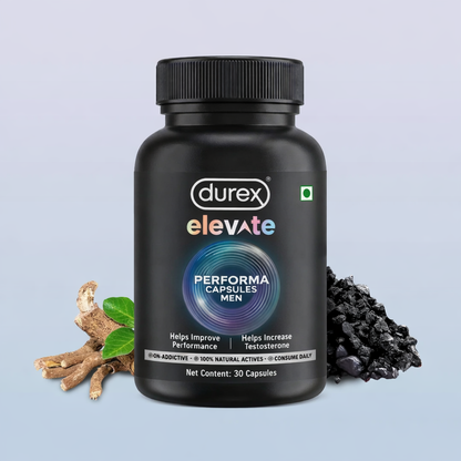 Durex Elevate Performa Shilajit - Buy 1 Get 1 Free