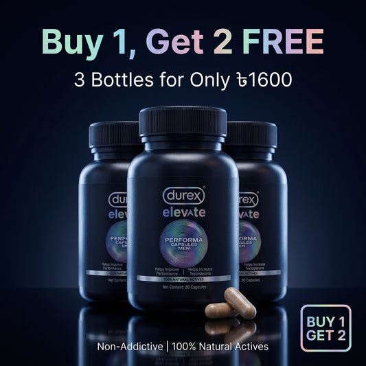Durex Elevate Performa Shilajit - Buy 1 get 2 Free