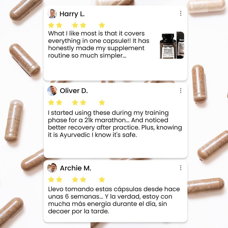 BetterAlt Shilajit Sea Moss