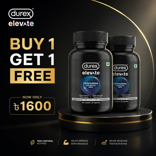 Durex Elevate Performa Shilajit - Buy 1 get 1 Free